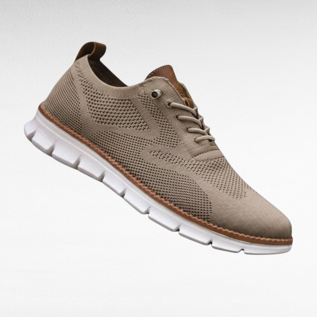 Herren Sportschuh Felix – Atmungsaktives Mesh mit Lederbesatz