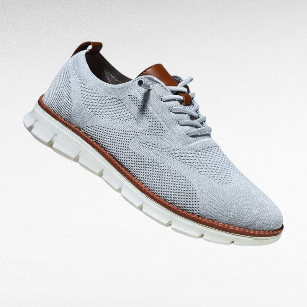 Herren Sportschuh Felix – Atmungsaktives Mesh mit Lederbesatz