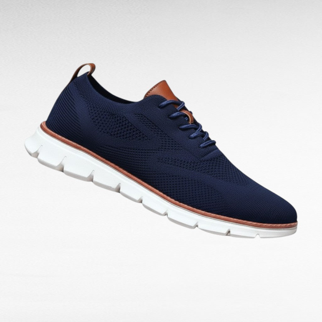 Herren Sportschuh Felix – Atmungsaktives Mesh mit Lederbesatz