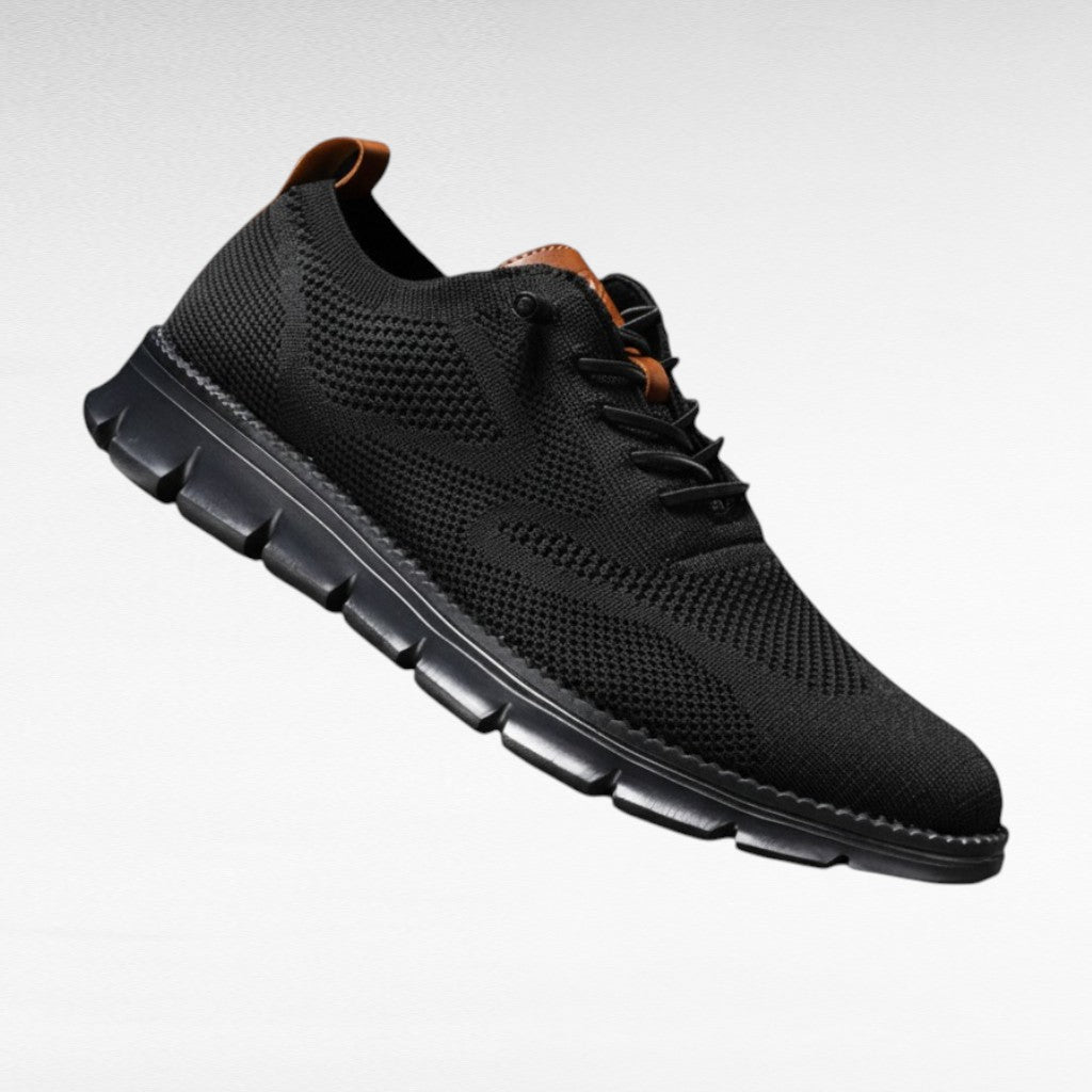 Herren Sportschuh Felix – Atmungsaktives Mesh mit Lederbesatz