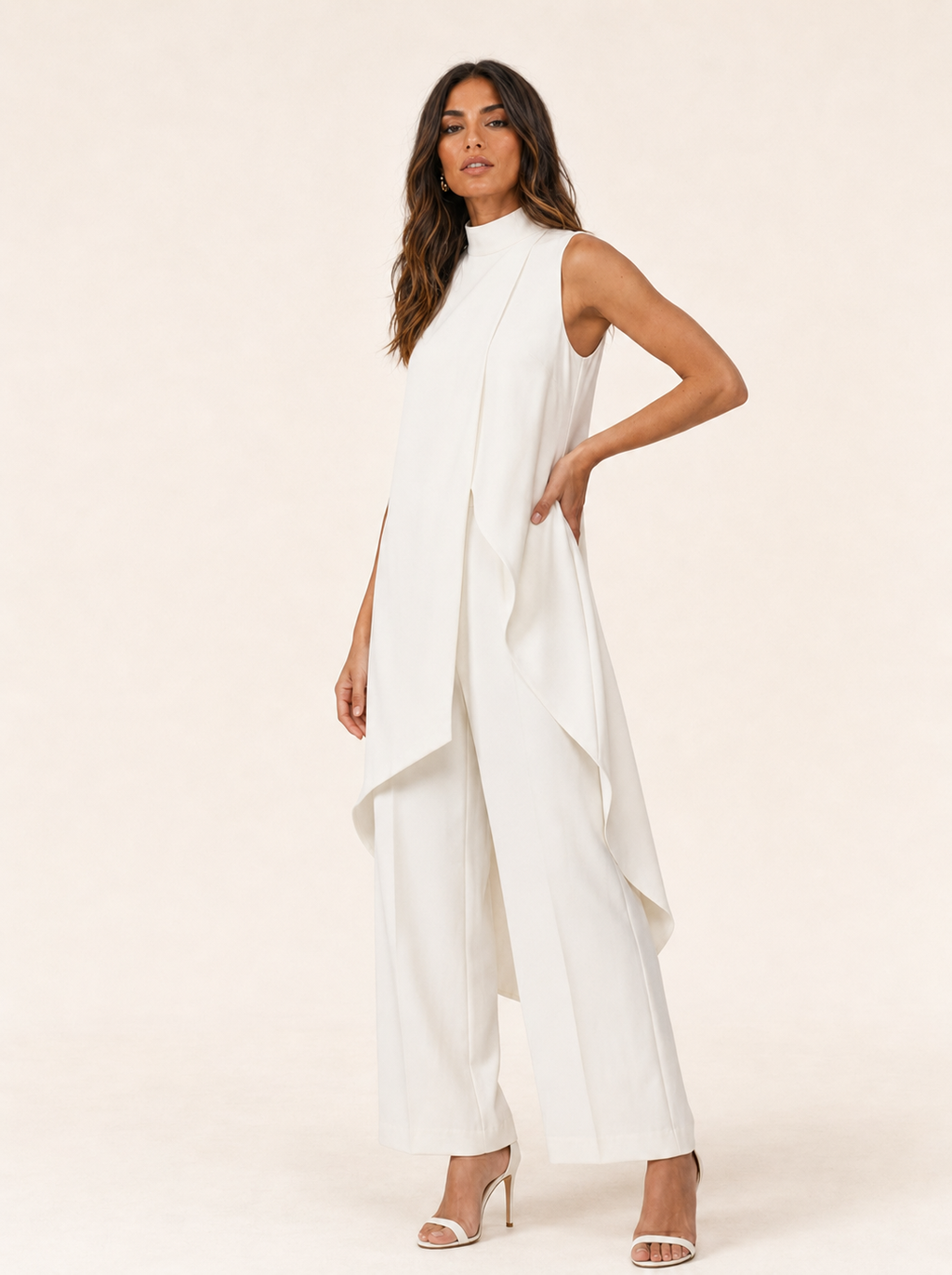 Damen Anzug Julia – Asymmetrisch, Elegant, Polyester