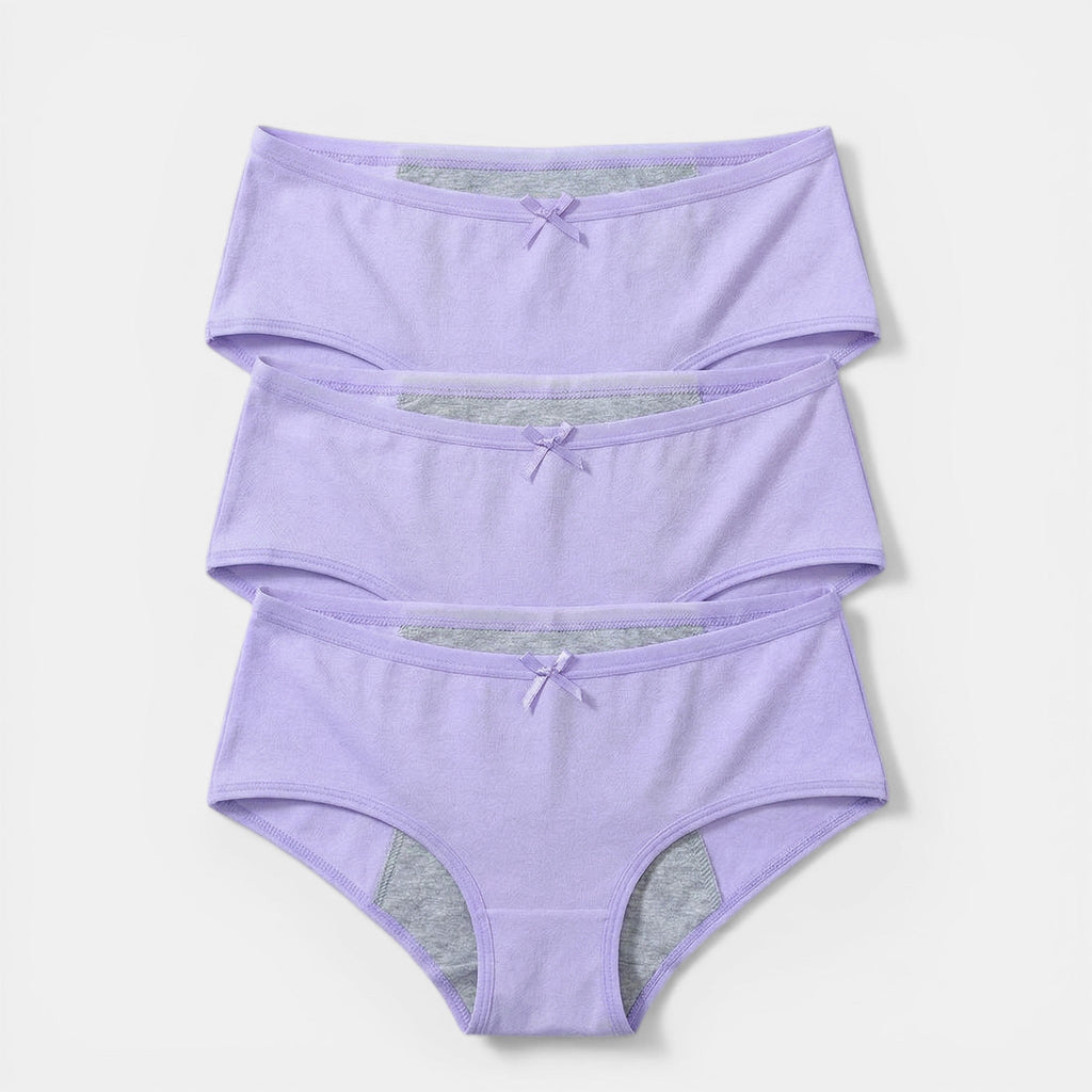Damen Perioden-Unterhosen Lina – 3er-Pack, saugfähig