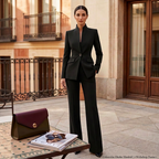 Damen Anzug Sophie – Elegantes Jackett mit Hose, Einreiher