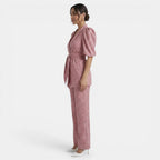 Damen Zweiteiler Emma – Elegantes Ensemble mit Puffärmeln