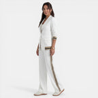 Damen Anzug Lena – Blazer & Weite Hose, Highwaist, Büro