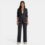 Damen Anzug Lena – Blazer & Weite Hose, Highwaist, Büro