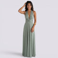 Damen Maxikleid Lina – Wickeldesign, vielseitig bindbar, für Hochzeiten