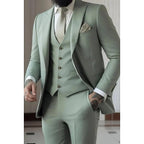 Herrenanzug Felix – Slim Fit, Dreiteiler mit Weste