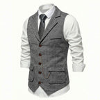 Herren Weste Felix – Stretch-Stoff, elegant, komfortabel