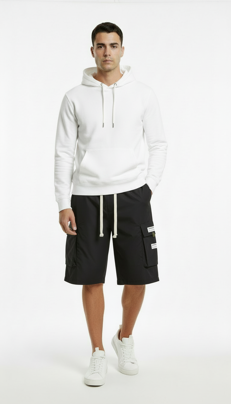 Herren Cargo-Shorts Marcus – Bequem, atmungsaktiv mit Kordelzug