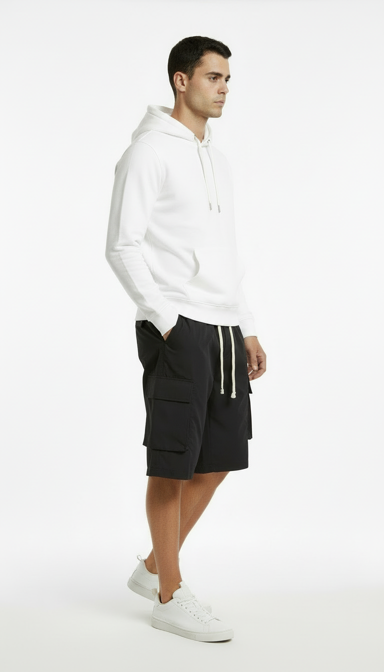 Herren Cargo-Shorts Marcus – Bequem, atmungsaktiv mit Kordelzug