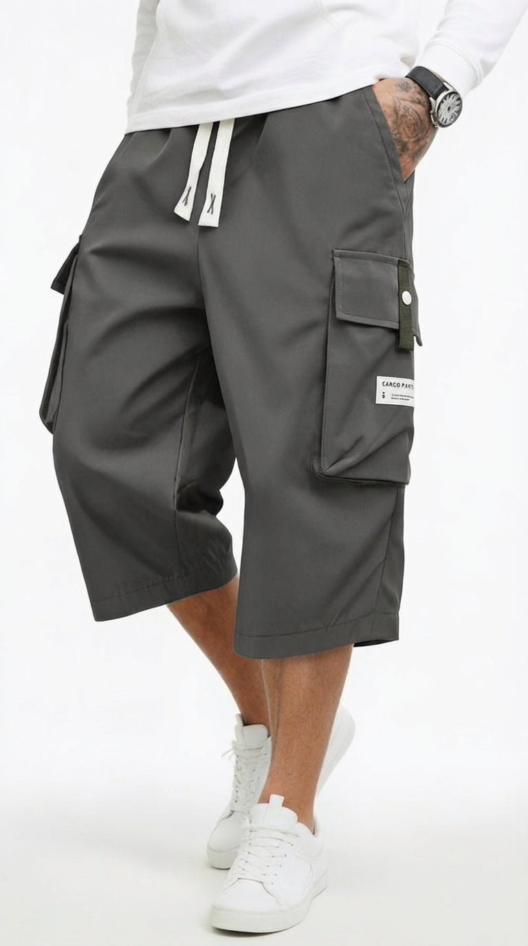 Herren Cargo-Shorts Marcus – Bequem, atmungsaktiv mit Kordelzug