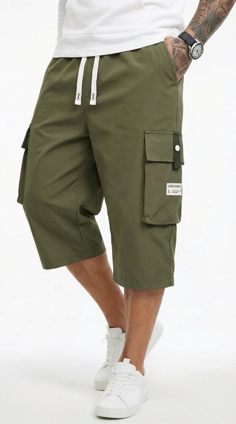 Herren Cargo-Shorts Marcus – Bequem, atmungsaktiv mit Kordelzug