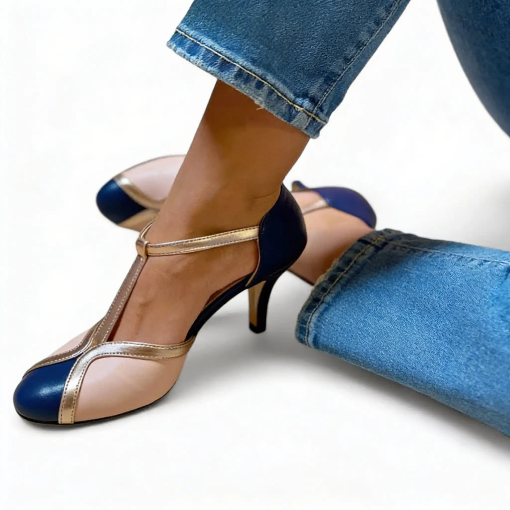 Damen Pumps Emma – Eleganter Absatz, orthopädische Sohle