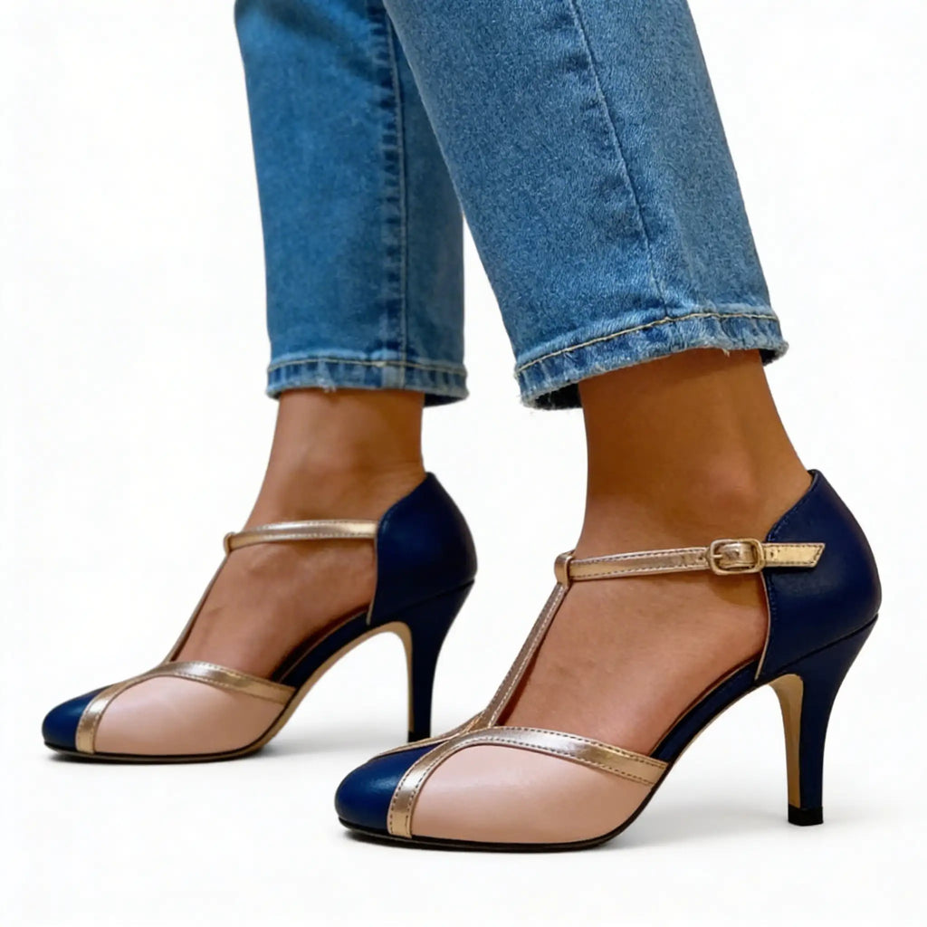 Damen Pumps Emma – Eleganter Absatz, orthopädische Sohle