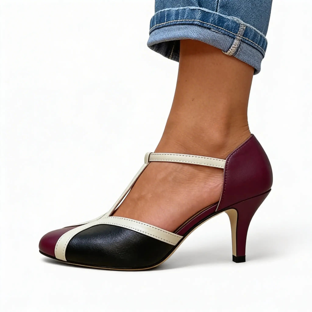Damen Pumps Emma – Eleganter Absatz, orthopädische Sohle