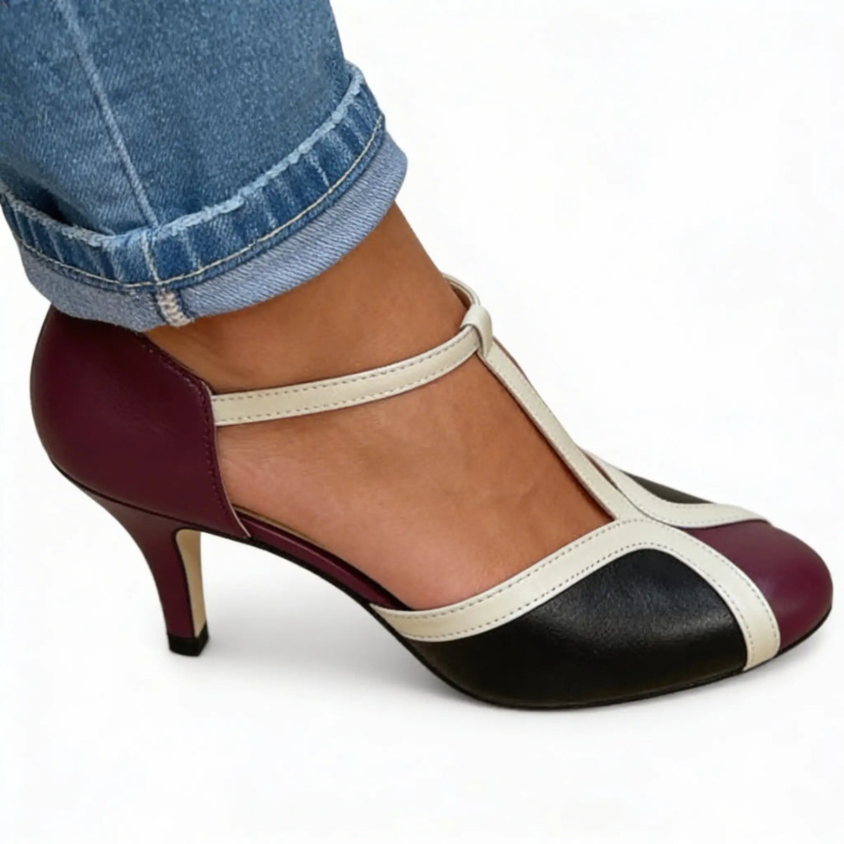 Damen Pumps Emma – Eleganter Absatz, orthopädische Sohle