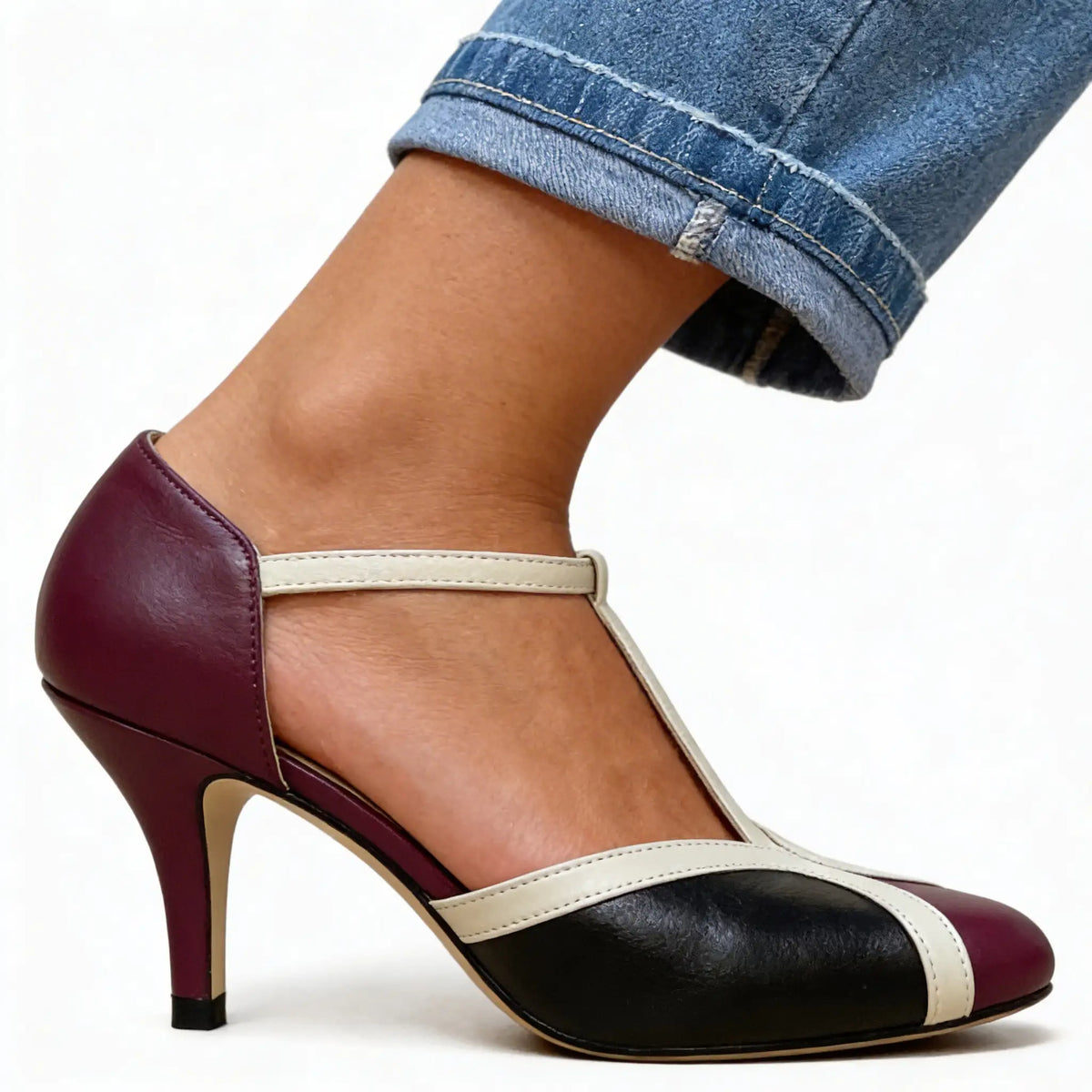 Damen Pumps Emma – Eleganter Absatz, orthopädische Sohle