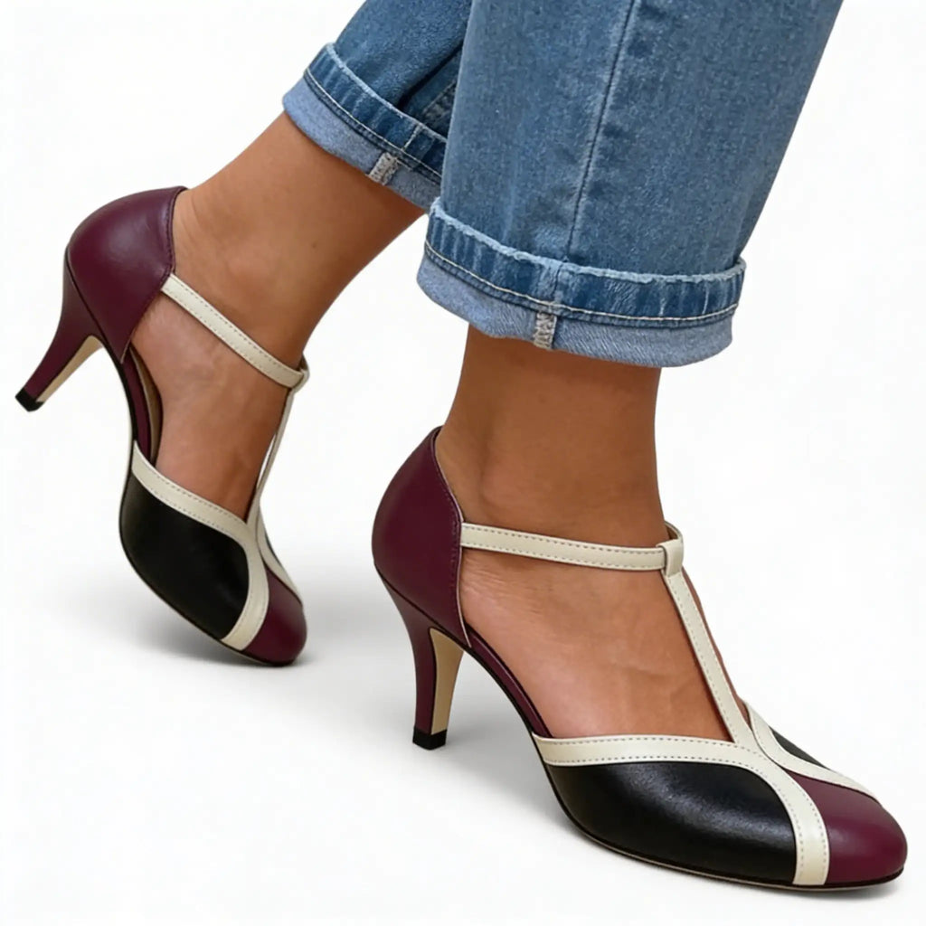 Damen Pumps Emma – Eleganter Absatz, orthopädische Sohle