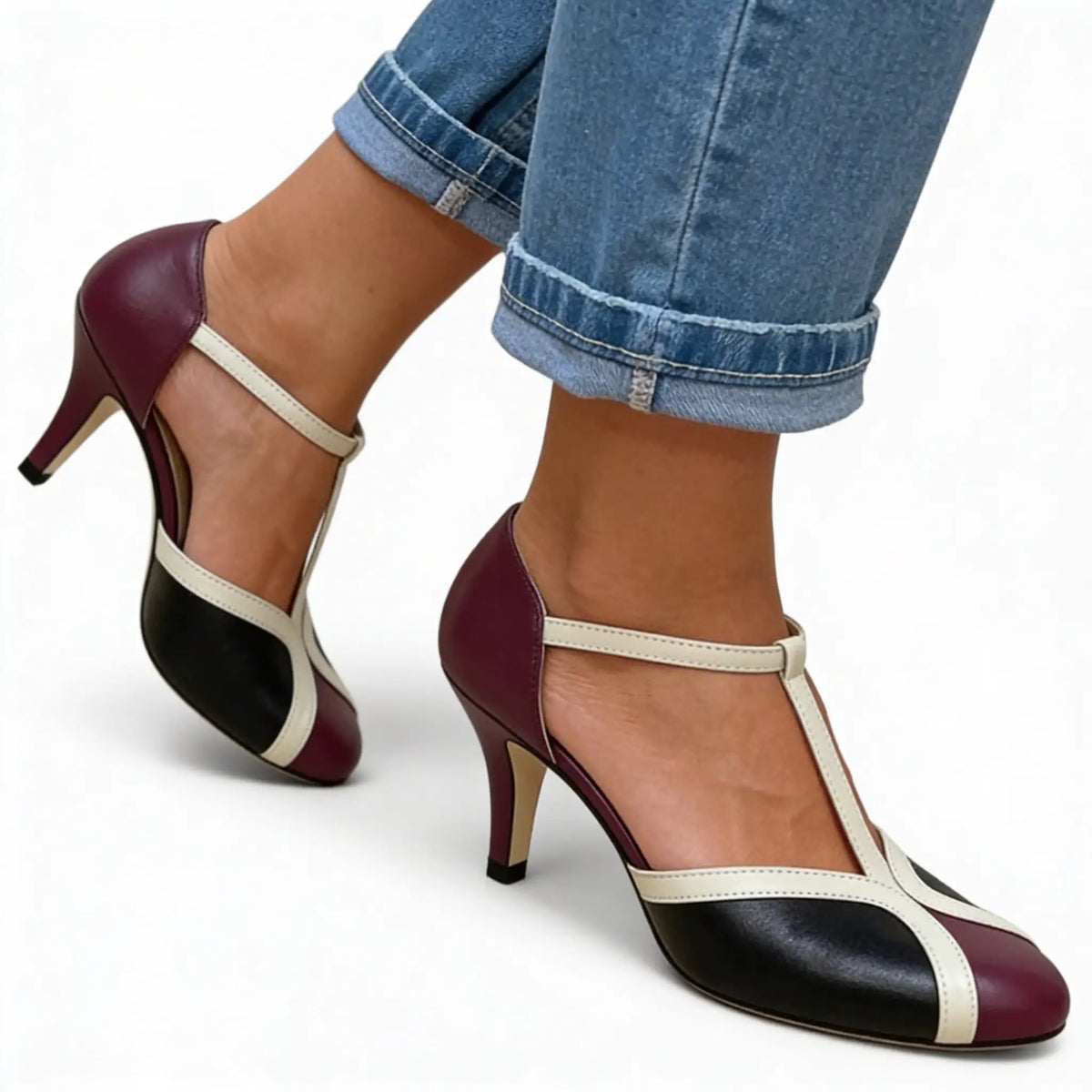 Damen Pumps Emma – Eleganter Absatz, orthopädische Sohle
