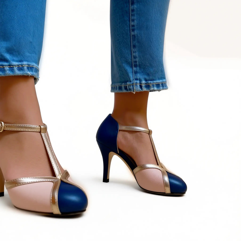 Damen Pumps Emma – Eleganter Absatz, orthopädische Sohle