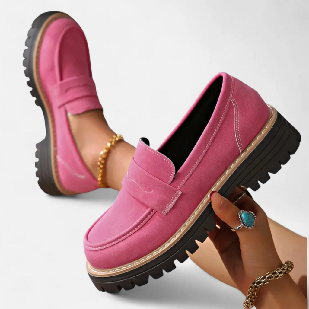 Damen Mokassin Emma – Orthopädisch, rutschfest, Slip-on