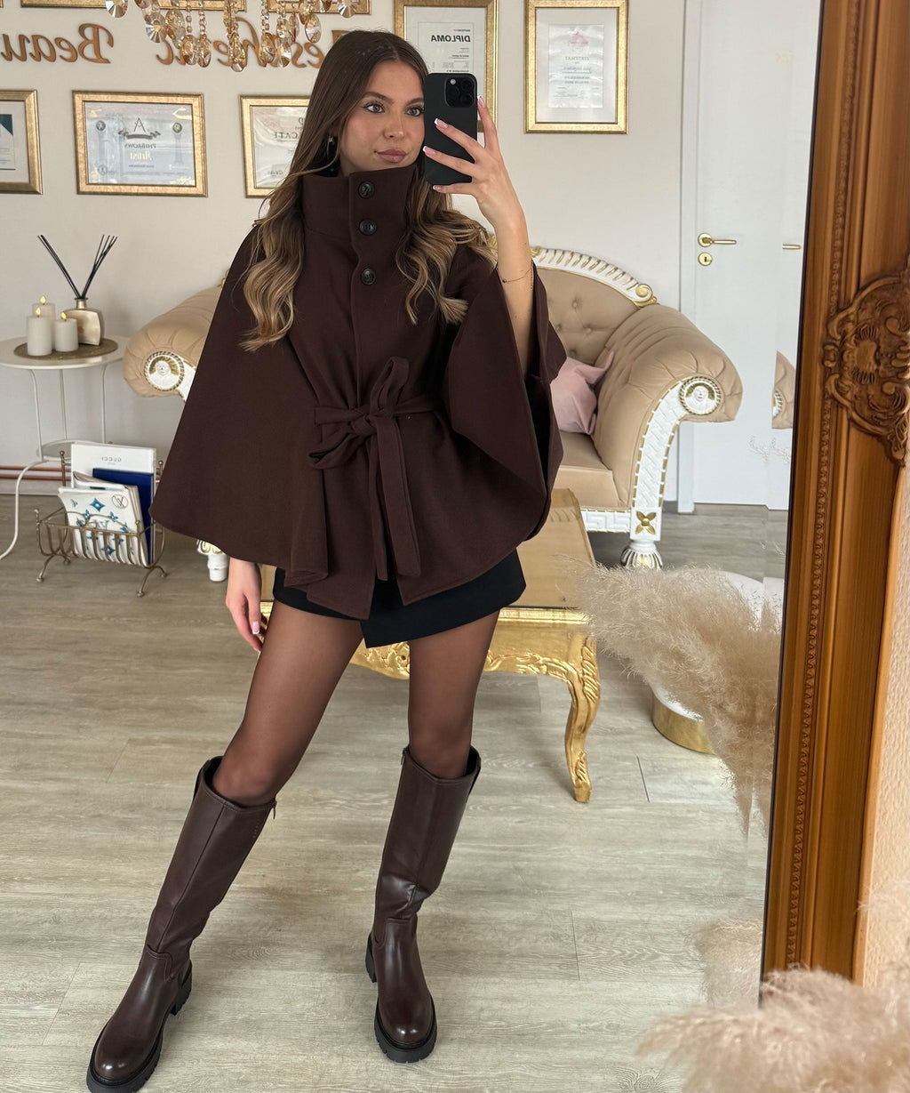 Damen Stiefel Langschaft Chira – Braun, Gefüttert