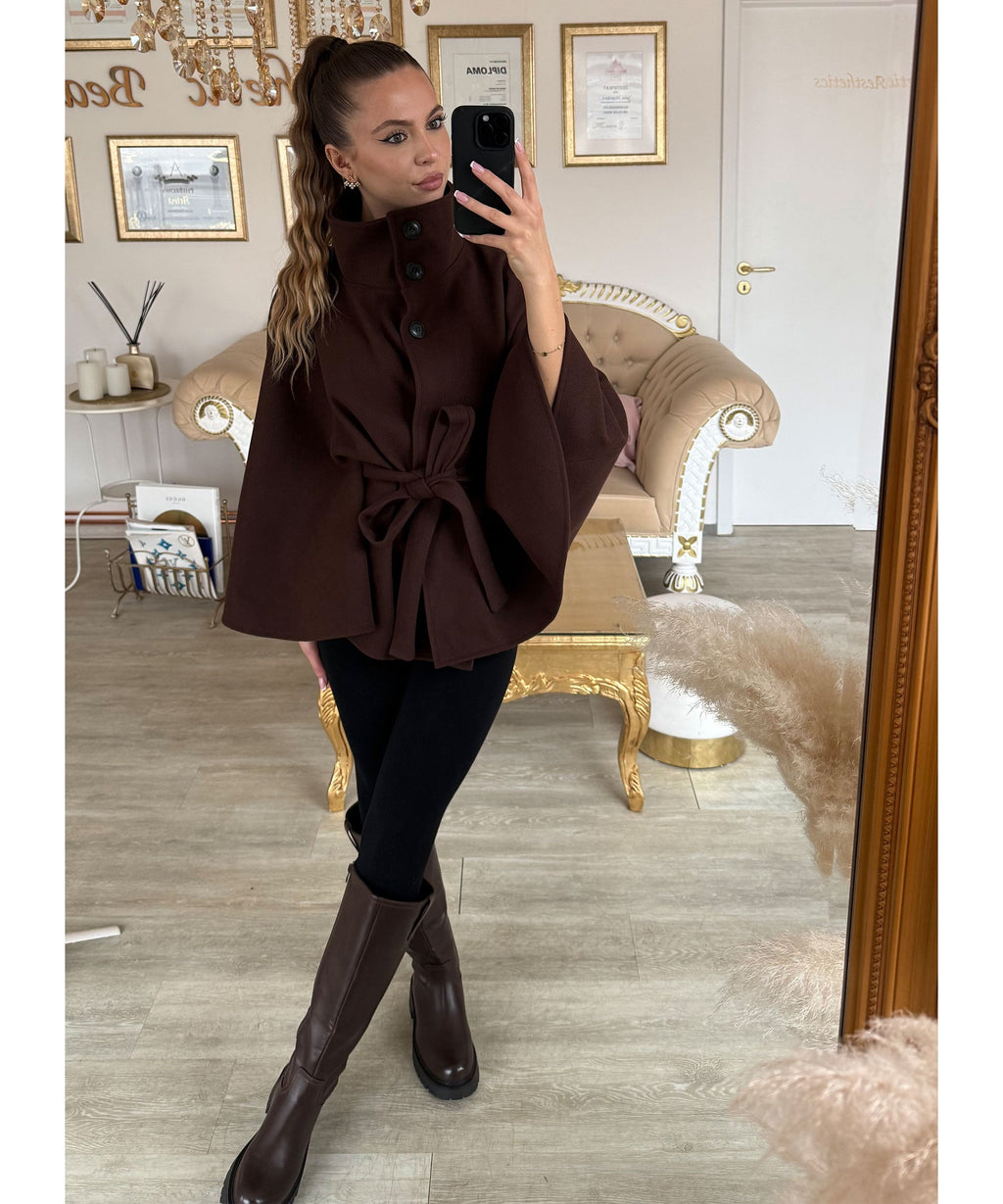 Damen Stiefel Langschaft Chira – Braun, Gefüttert
