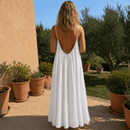 Damen Rückenfreies Kleid Sophia – Eleganter Ausschnitt