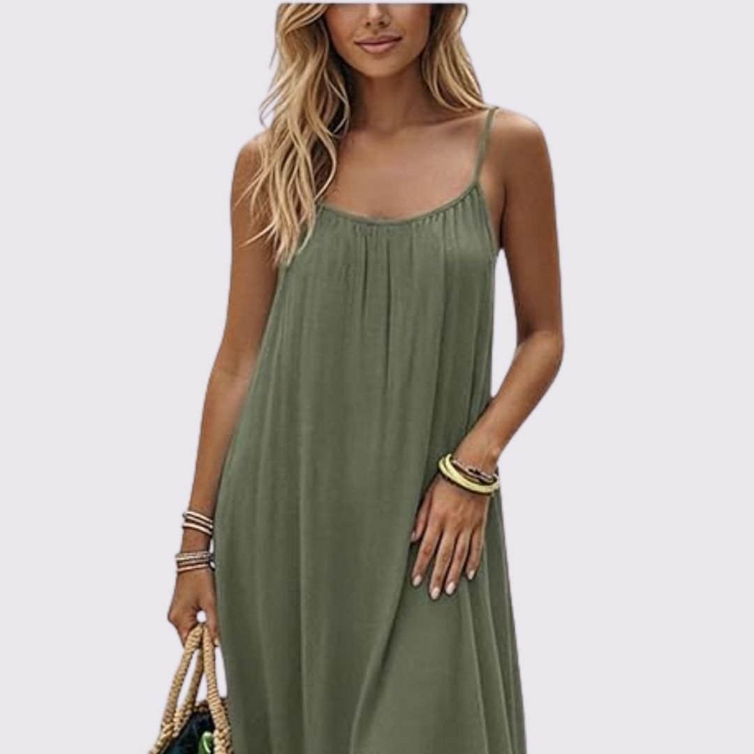 Damen Rückenfreies Kleid Sophia – Eleganter Ausschnitt