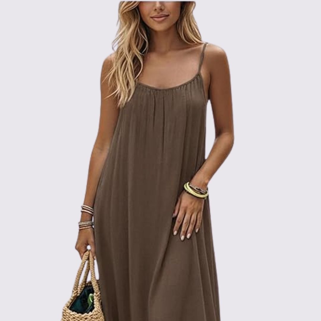 Damen Rückenfreies Kleid Sophia – Eleganter Ausschnitt