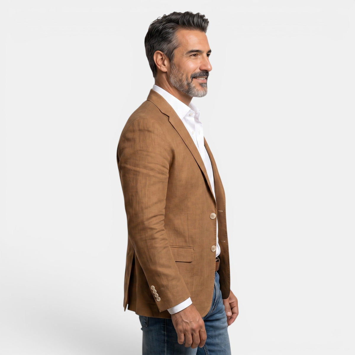 Herren Blazer Felix – Slim Fit, leichter Stoff, klassisches Revers