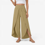 Pantalón de yoga pierna ancha mujer Nerea - Luna Cruz