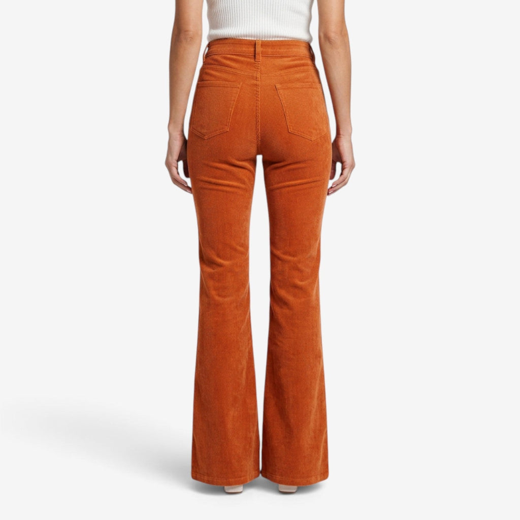 Pantalón de pana acampanado mujer - vista 3
