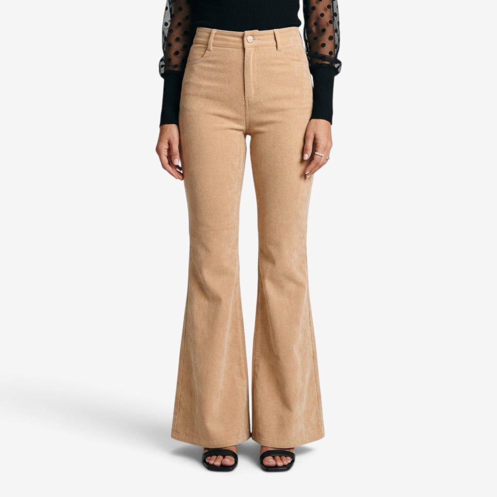 Pantalón de pana acampanado mujer - vista 4