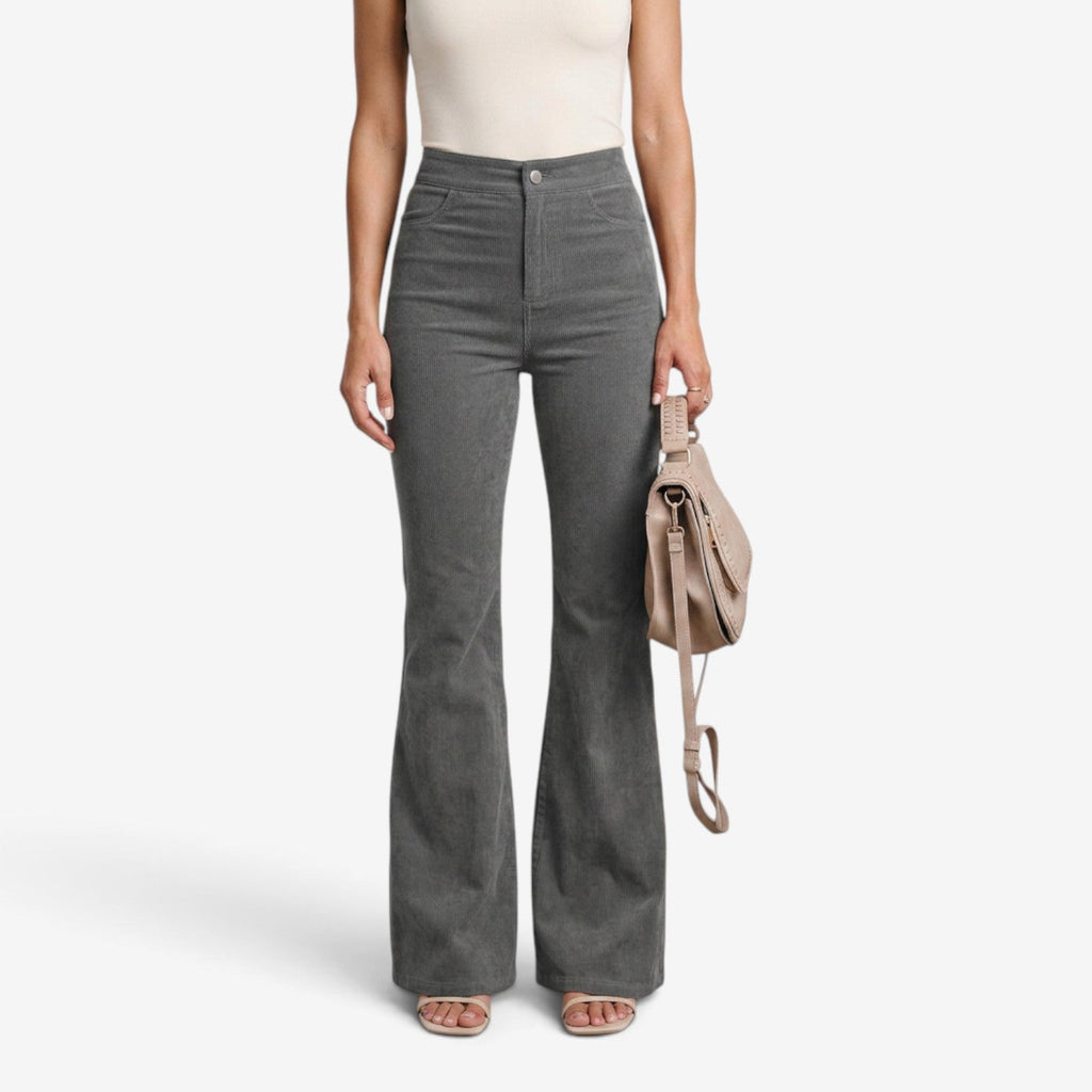 Pantalón de pana acampanado mujer - vista 12