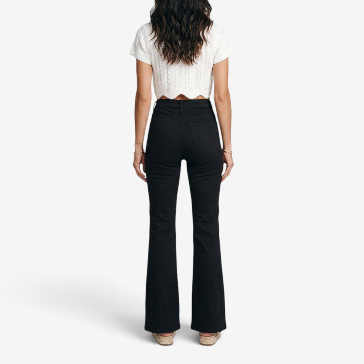 Pantalón de pana acampanado mujer - vista 9