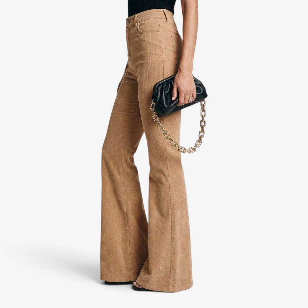Pantalón de pana acampanado mujer - vista 5