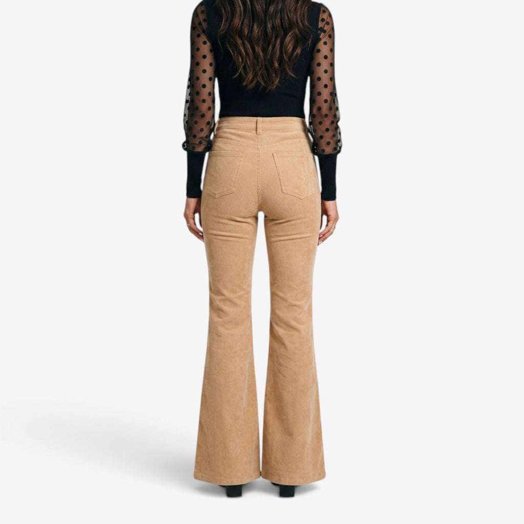 Pantalón de pana acampanado mujer - vista 6
