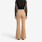 Pantalón de pana acampanado mujer - vista 6