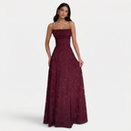 Damen Kleid Emma – Rückenfrei, Slim Fit, elegante Schleifen