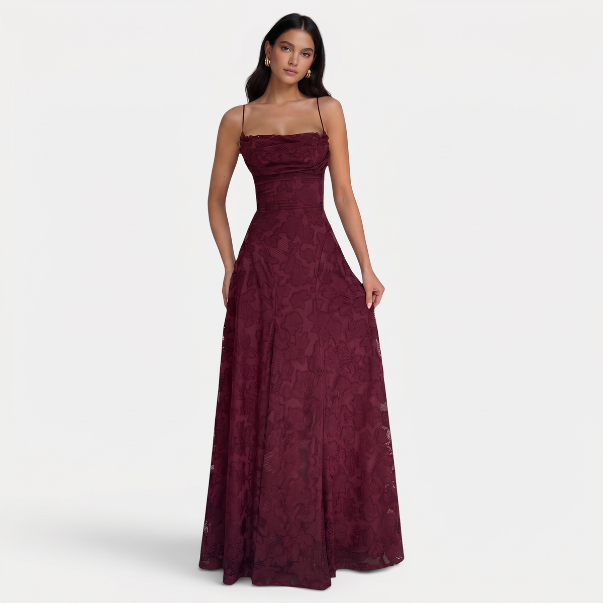 Damen Kleid Emma – Rückenfrei, Slim Fit, elegante Schleifen
