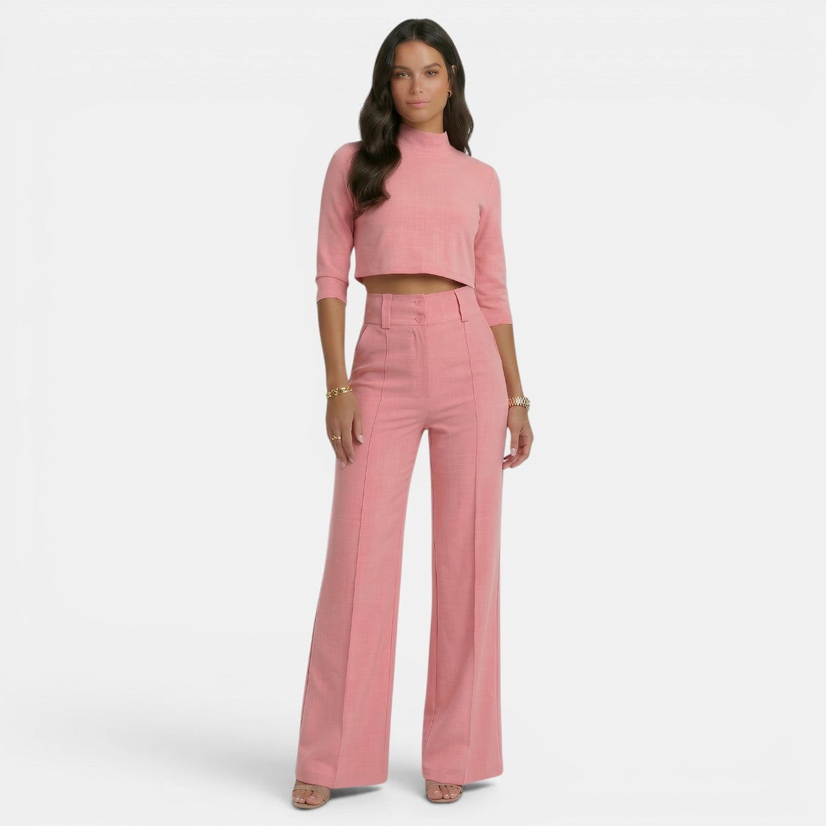 Damen Anzug Emma – Casual Elegant, 3/4-Ärmel, Komfort