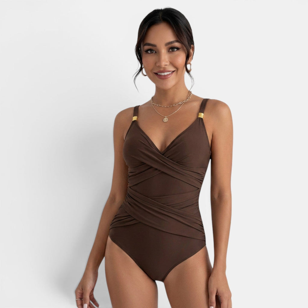 Damen Badeanzug Emma – Slim Fit, elegante Einteiler