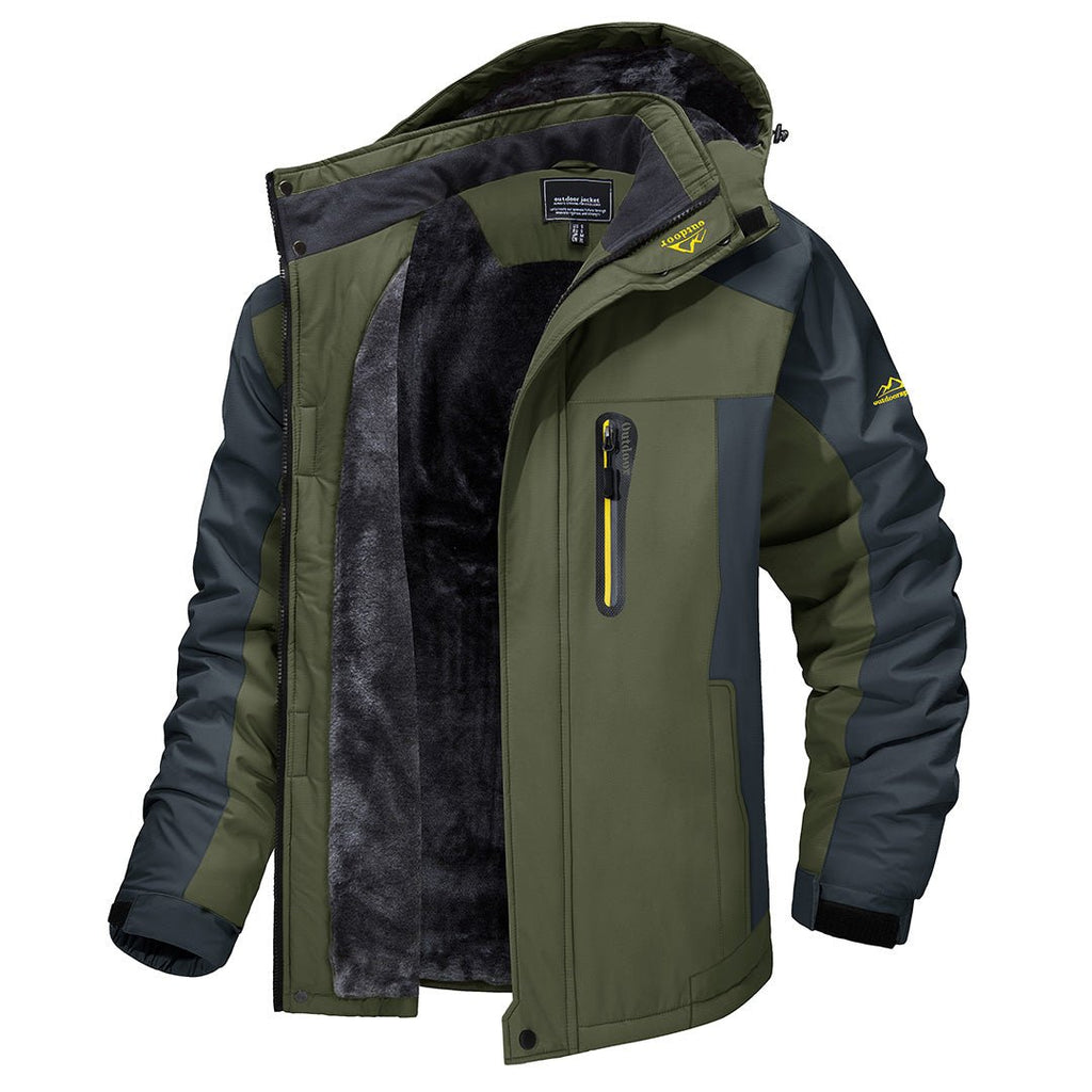 Herren Regenjacke Marcus – Wasserdicht, Kapuze abnehmbar