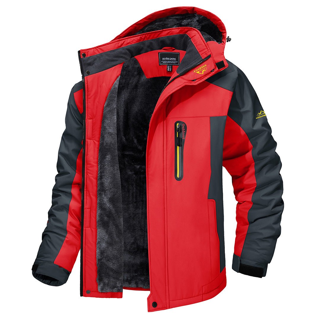 Herren Regenjacke Marcus – Wasserdicht, Kapuze abnehmbar