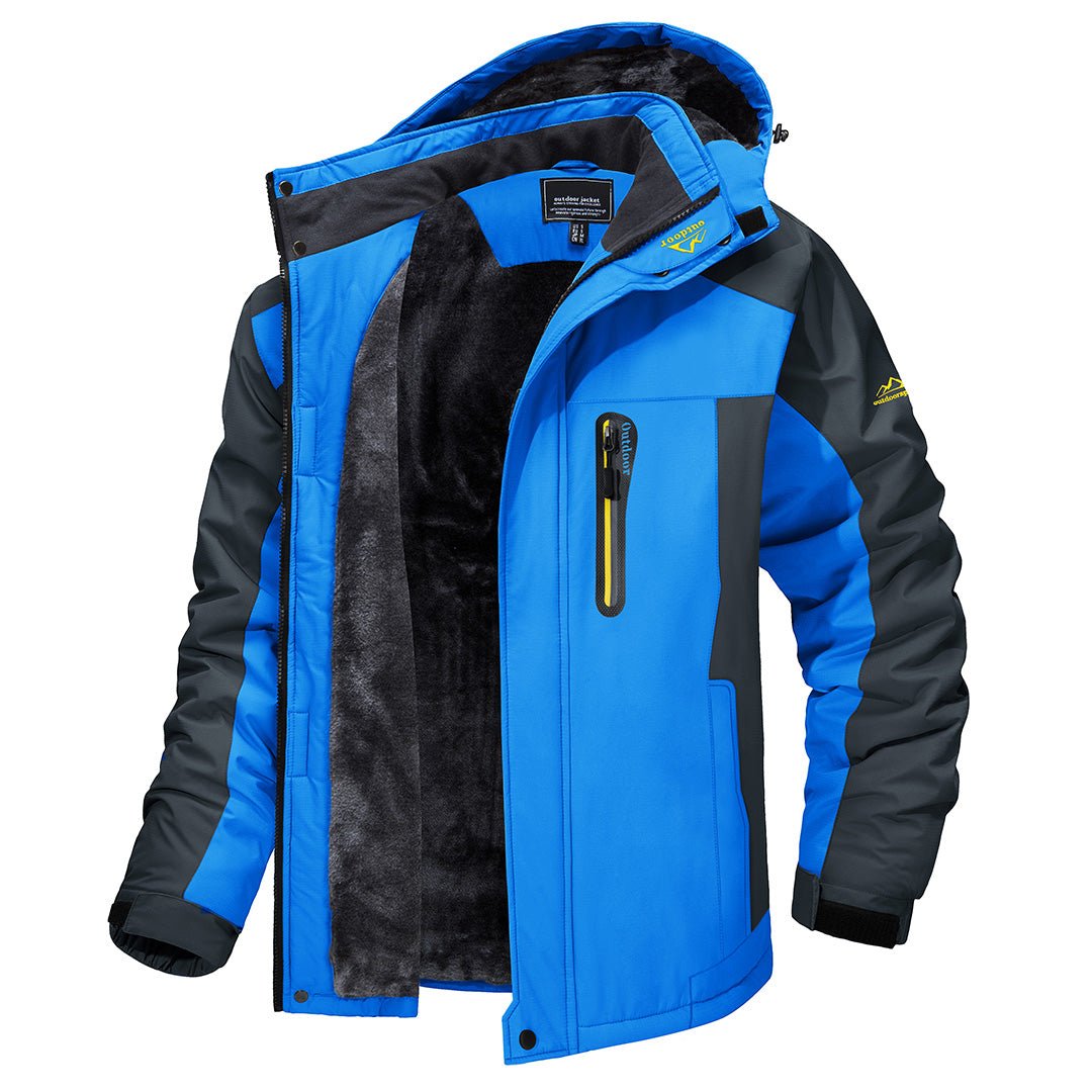 Herren Regenjacke Marcus – Wasserdicht, Kapuze abnehmbar