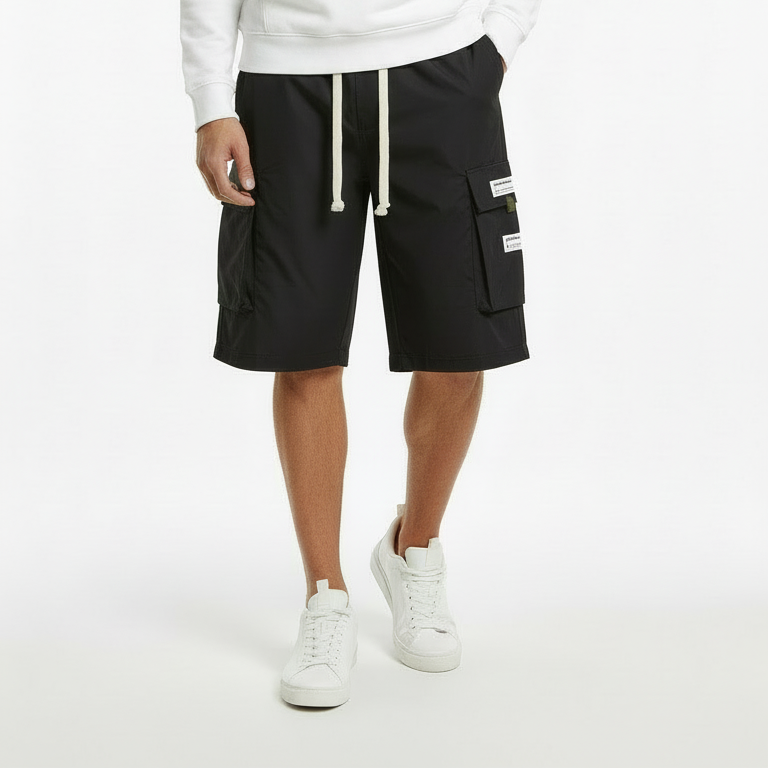 Herren Cargo-Shorts Marcus – Bequem, atmungsaktiv mit Kordelzug