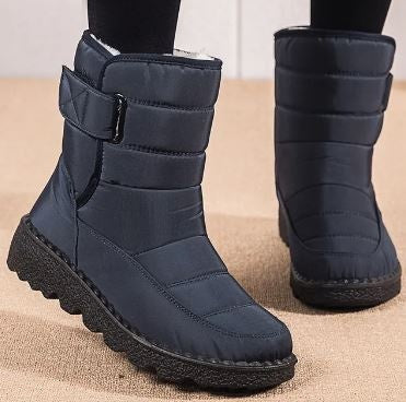 Damen Winterstiefel Nerea – Wasserdicht, Fleecefutter, Klettverschluss