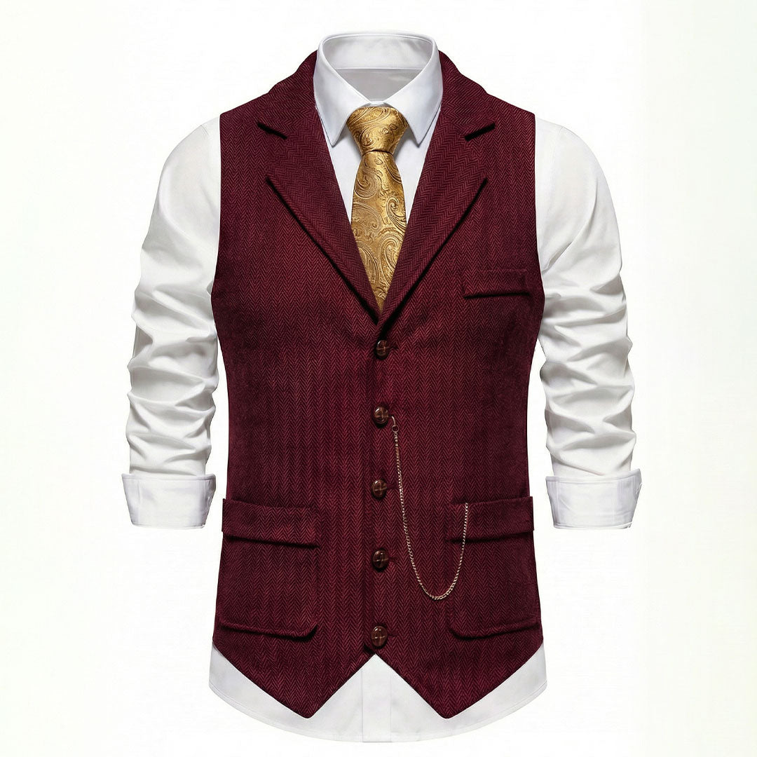 Herren Weste Felix – Stretch-Stoff, elegant, komfortabel